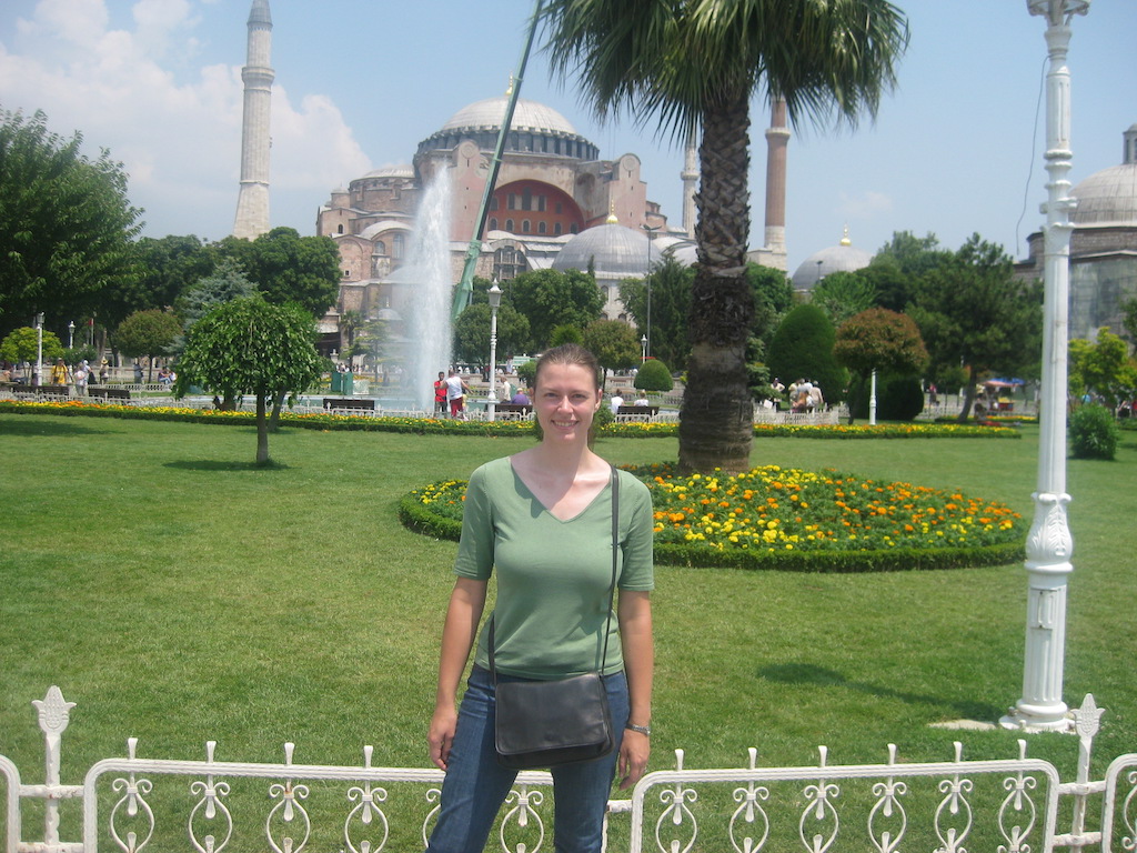 View of Hagia Sofia in Istanbul, Turkey