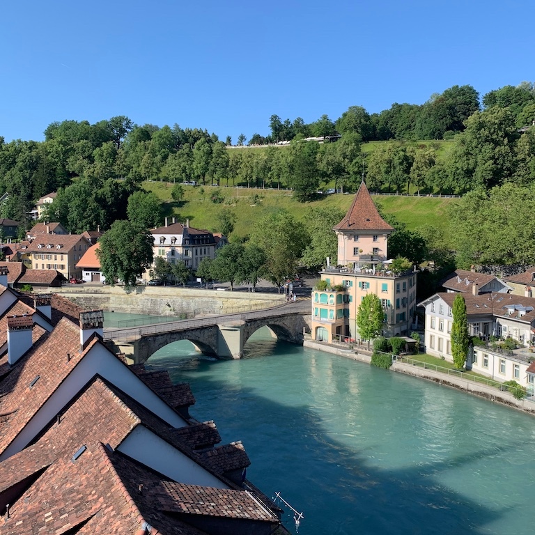 River in Bern, Switzerland
