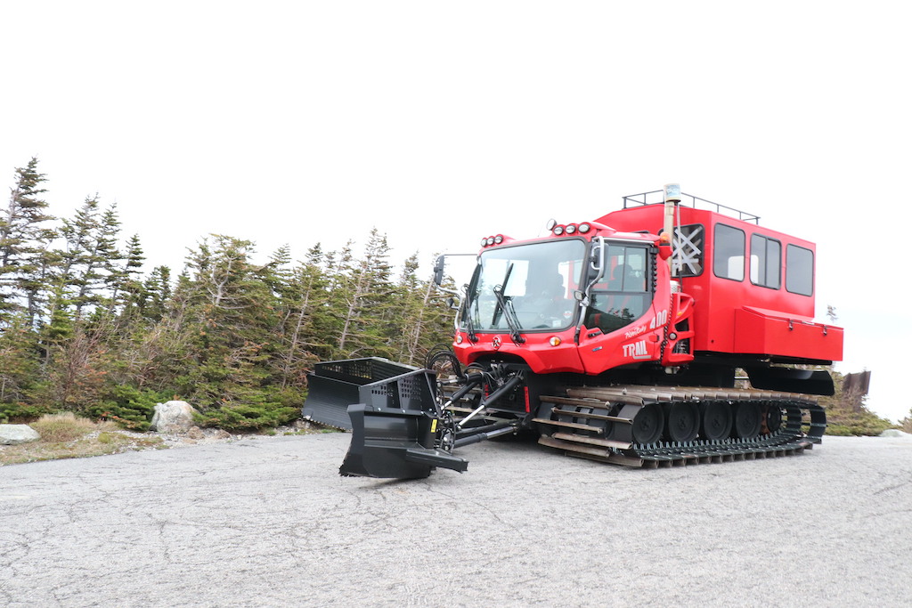 Snowplow at Mount Washington State Park in New Hampshire.