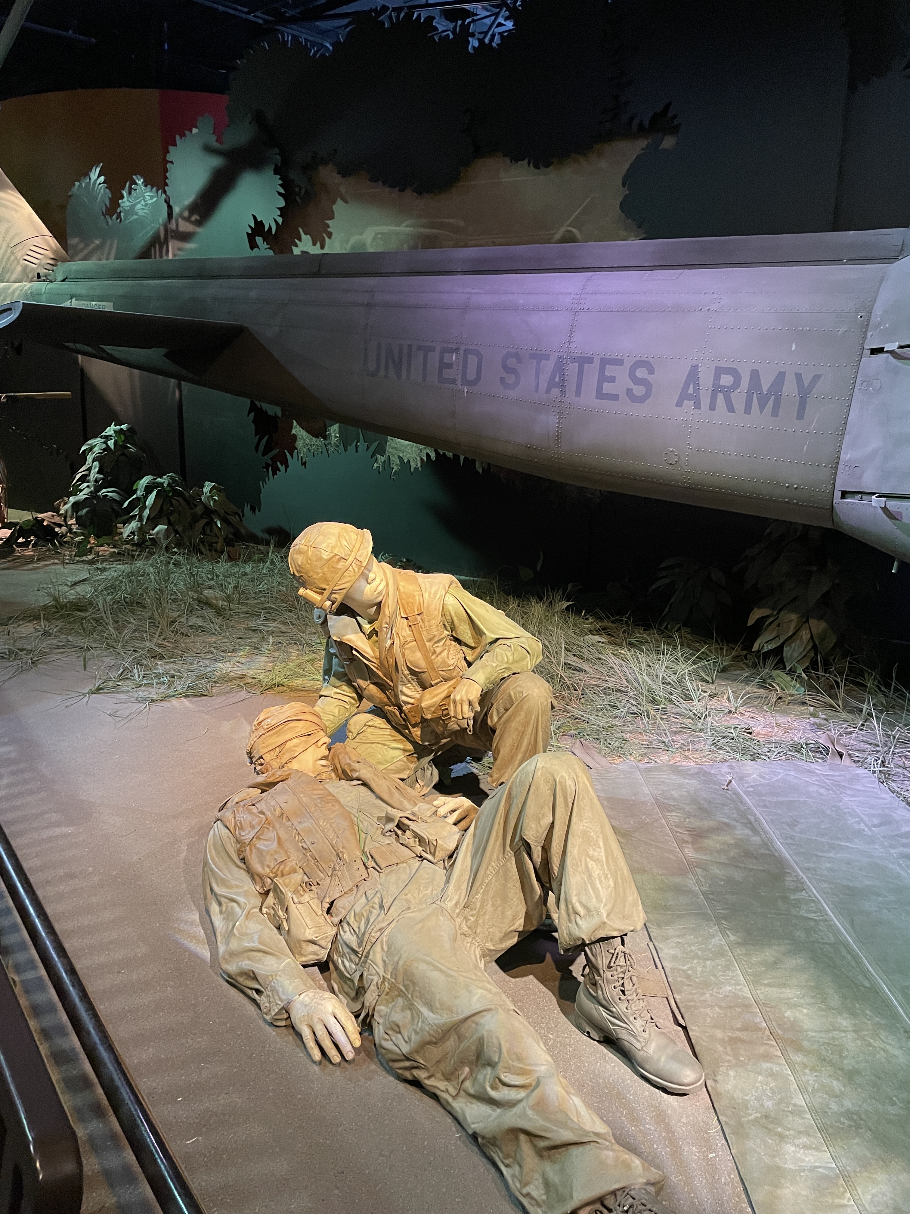 War Exhibit in the American History Museum in Washington, D.C.