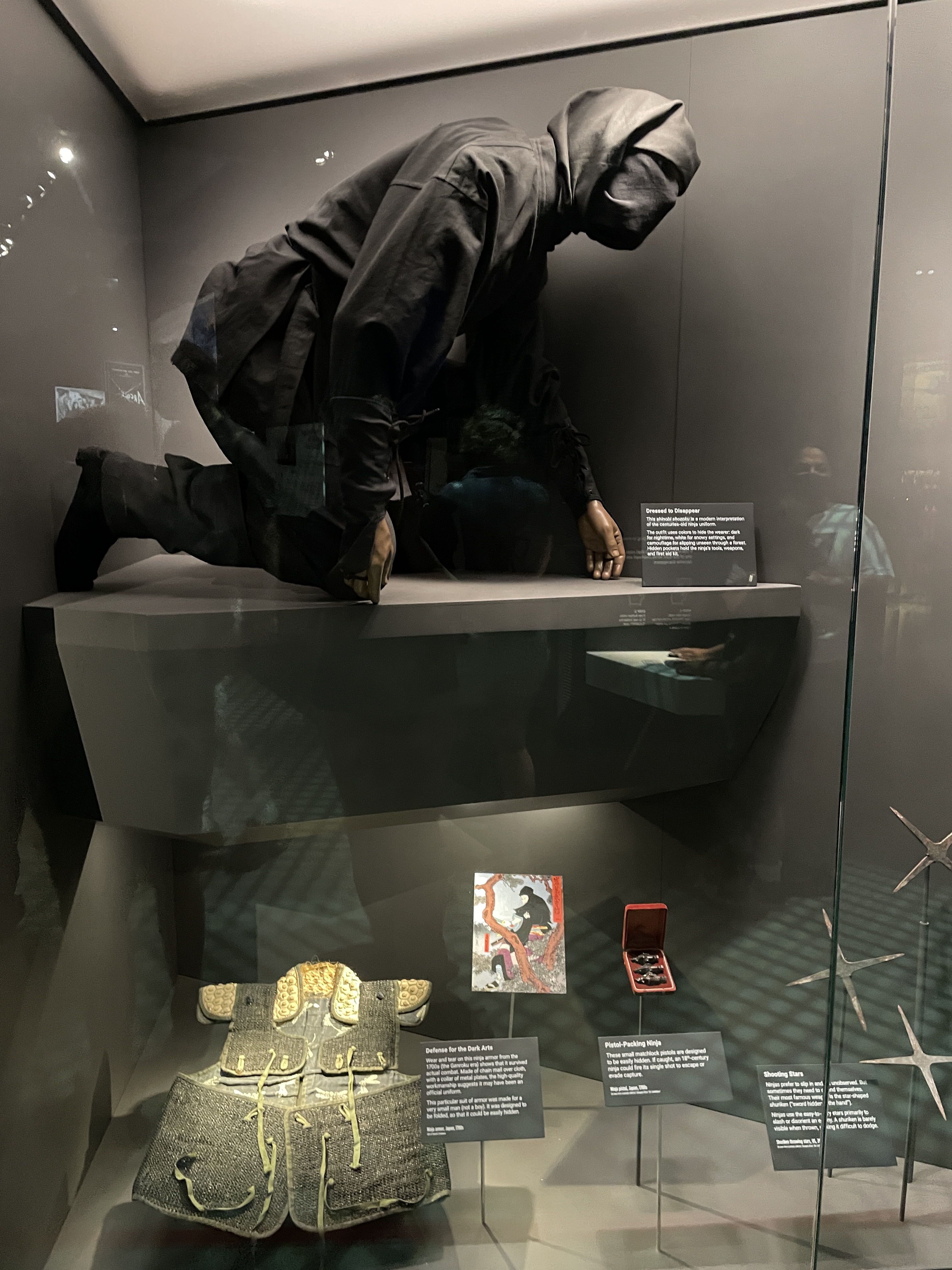 Exhibit in the International Spy Museum